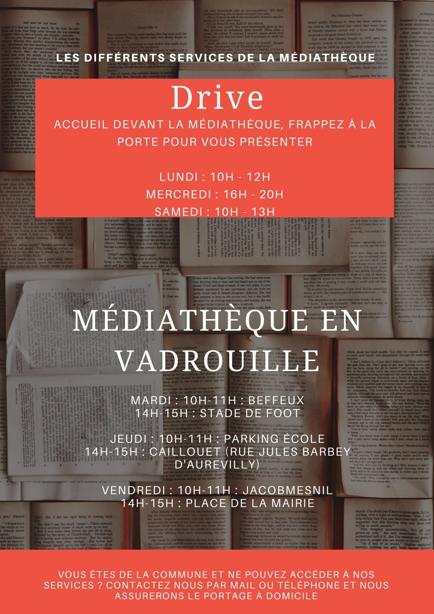 Affiche Médiathèque