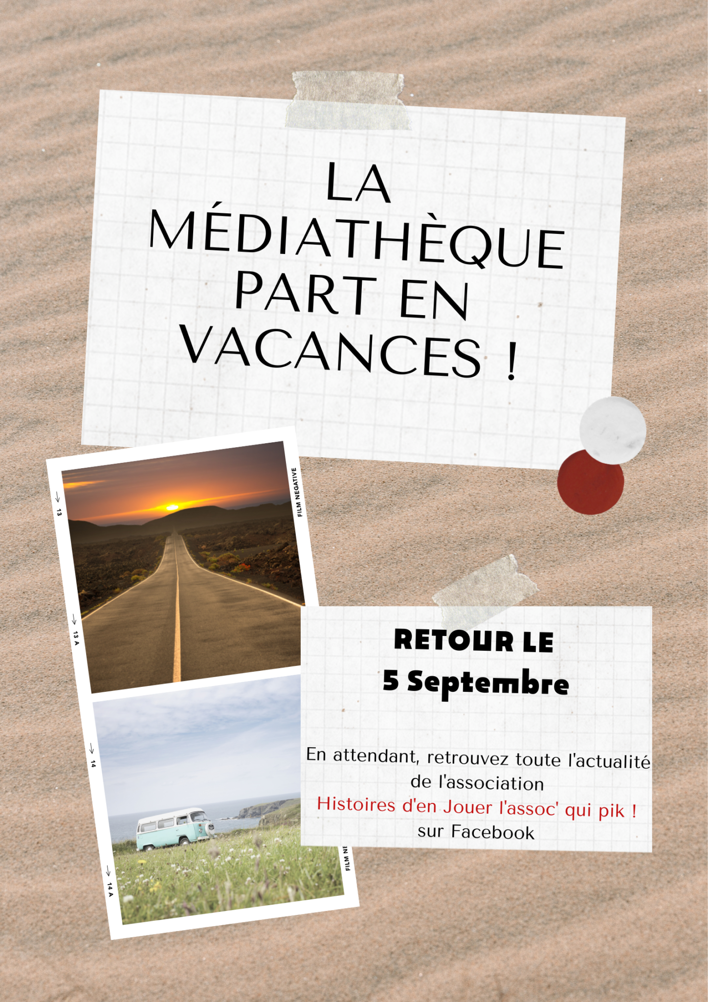 Vacances médiathèque