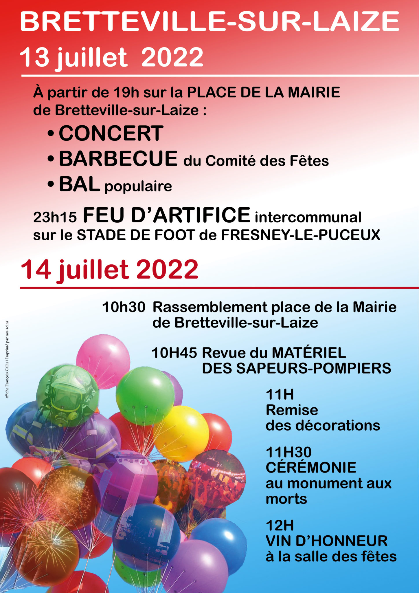 affiche 14 juillet